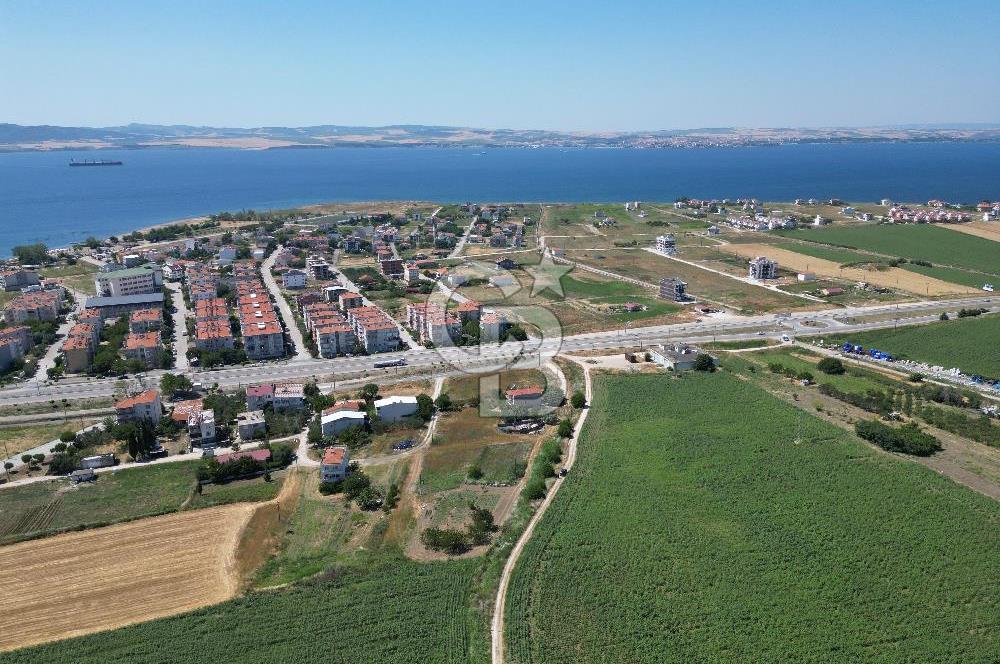 ÇANAKKALE LAPSEKİ DALYAN'DA BOĞAZ MANZARALI SATILIK ARSA