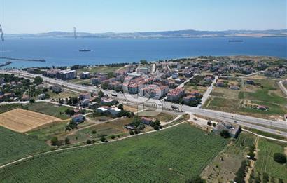 ÇANAKKALE LAPSEKİ DALYAN'DA BOĞAZ MANZARALI SATILIK ARSA