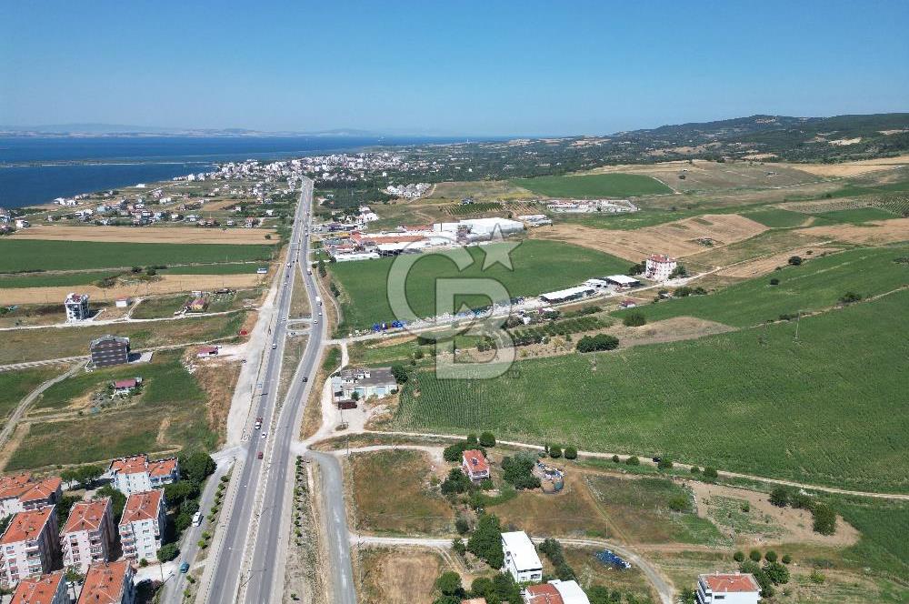 ÇANAKKALE LAPSEKİ DALYAN'DA BOĞAZ MANZARALI SATILIK ARSA