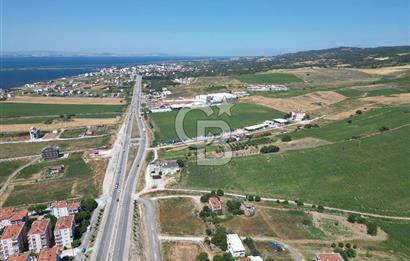 ÇANAKKALE LAPSEKİ DALYAN'DA BOĞAZ MANZARALI SATILIK ARSA