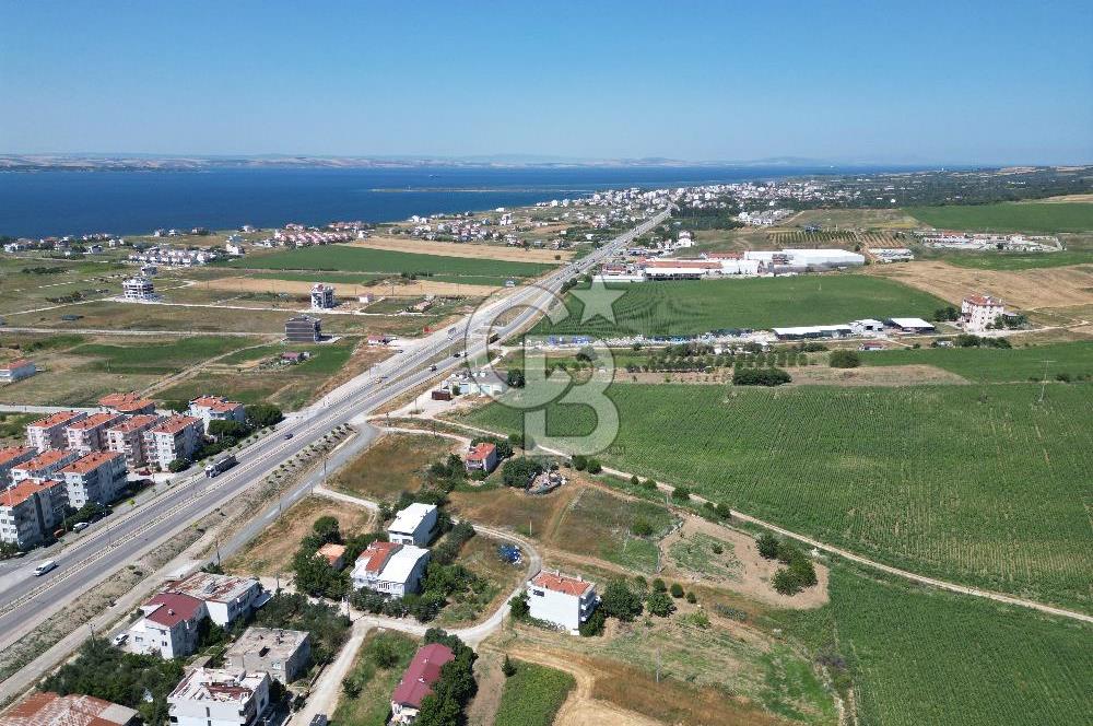 ÇANAKKALE LAPSEKİ DALYAN'DA BOĞAZ MANZARALI SATILIK ARSA