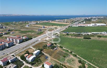 ÇANAKKALE LAPSEKİ DALYAN'DA BOĞAZ MANZARALI SATILIK ARSA