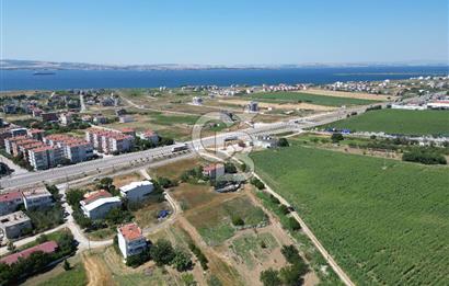 ÇANAKKALE LAPSEKİ DALYAN'DA BOĞAZ MANZARALI SATILIK ARSA