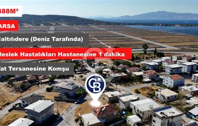 ALİAĞA ÇALTILIDERE'DE KONUT İMARLI (388 M2) SATILIK ARSA