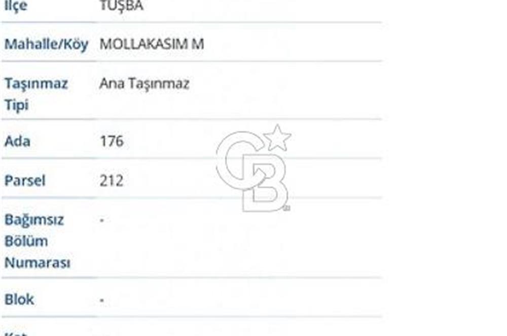 Tuşba Molla Kasım Mahallesinde 100.327 m2 Satılık Tarla !!