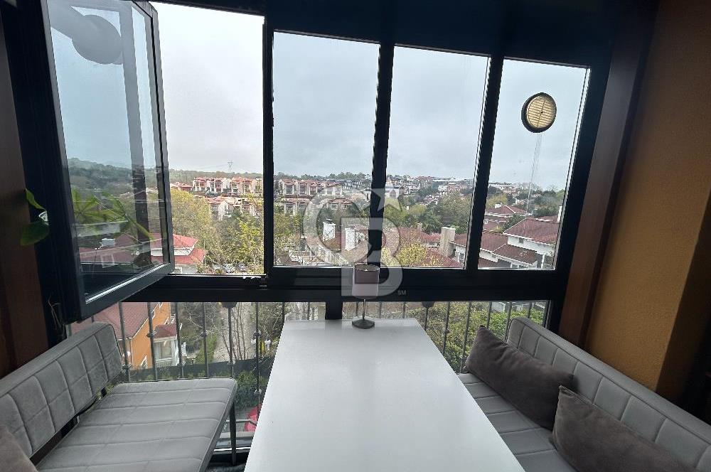 Kemerburgaz'da Manzaralı, Eşyalı Kiralık Daire 