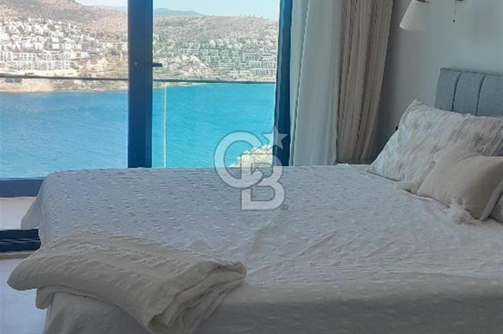 BODRUM GÜNDOĞAN'DA KİRALIK TRİPLEKS VİLLA