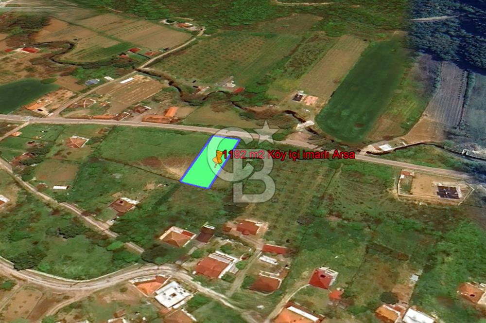 YALOVA ALTINOVA KARADERE SATILIK KÖYİÇİ ARSA!. (1192 M2)