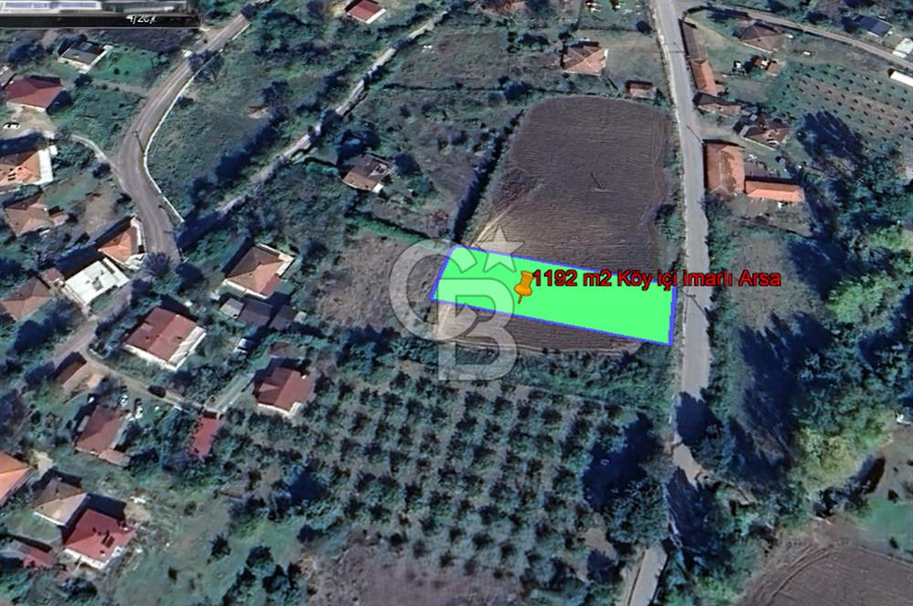 YALOVA ALTINOVA KARADERE SATILIK KÖYİÇİ ARSA!. (1192 M2)
