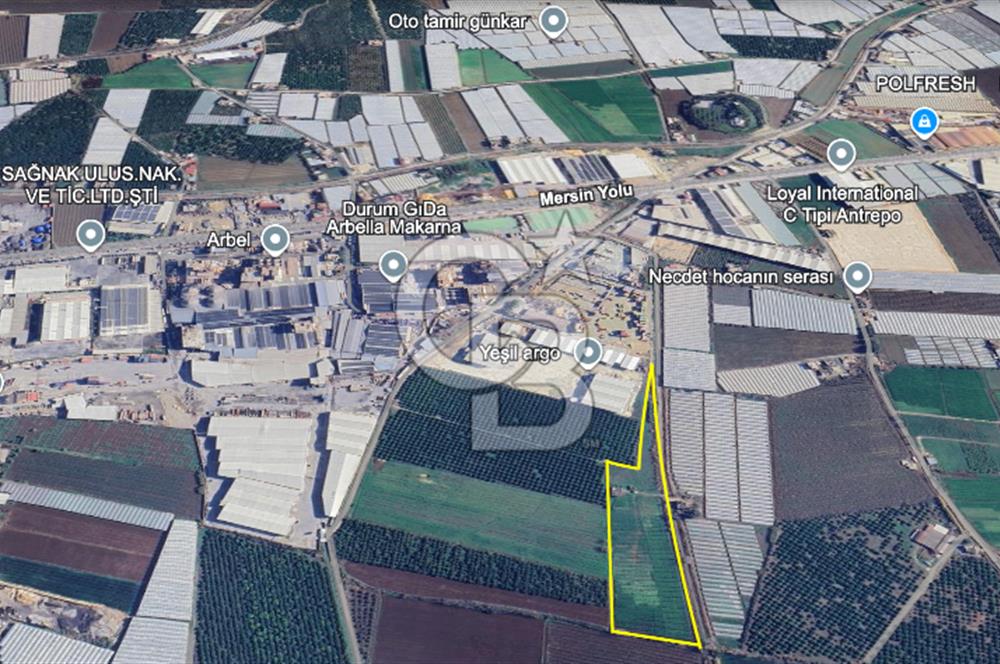 MERSİN AKDENİZ KAZANLI’DA 25.076 m² SATILIK ARAZİ