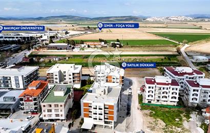 İzmir Seyrek'te Üniversite Yakını 110 m2 Satılık Dükkan 