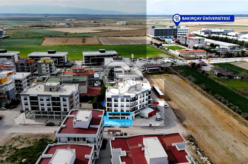 İzmir Seyrek'te Üniversite Yakını 110 m2 Satılık Dükkan 