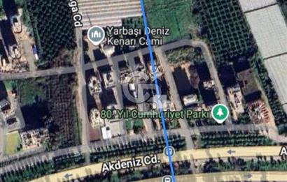 ANTALYA FİNİKE'DE 981 m2 0.75 İMARLI ARSA