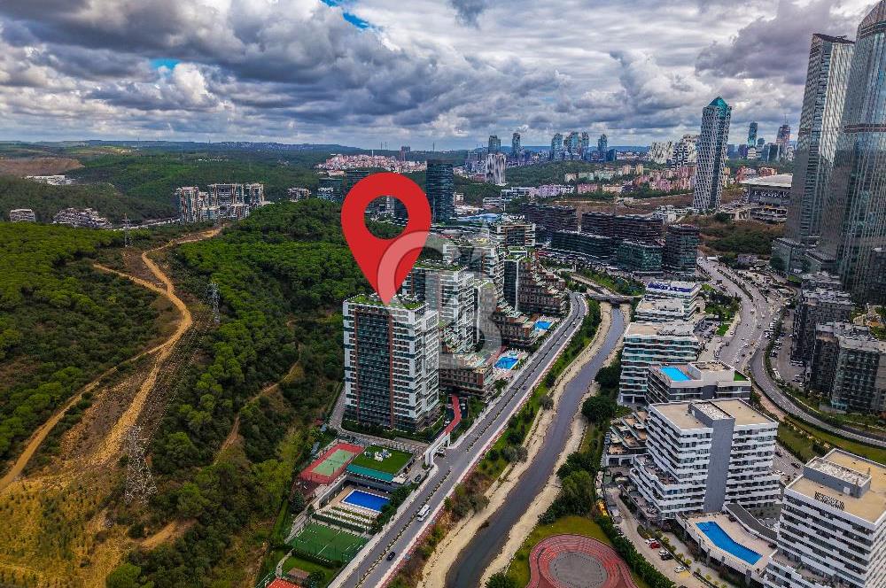 Satılık Vadi İstanbul Teras 1+1 Balkonlu 81m2