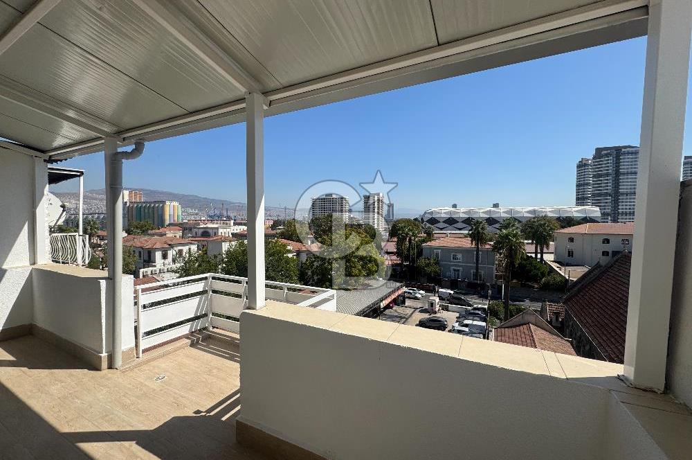 ALSANCAK'TA MANZARALI KİRALIK TEMİZ DAİRE 