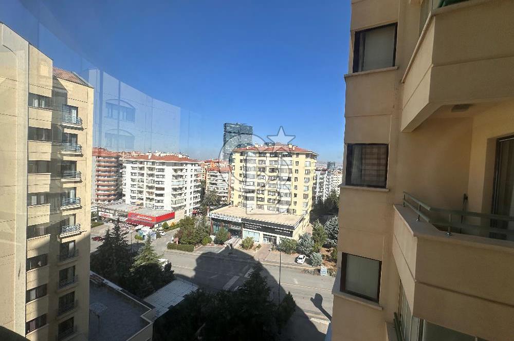 Çukurambar Fildişi Evleri 6.Katta Boyalı Temiz Kiralık 4+1 Daire
