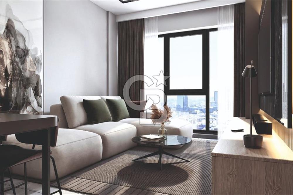 Esenboğa'da Havaalanına yakın Joven Port'da Kiralık 1+1