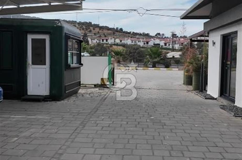 MİLAS BODRUM HAVAALANINA 2 KM . UZAKLIKTA 7.494 M2 İÇERİSİNDE KUYU BULUNAN TARLA