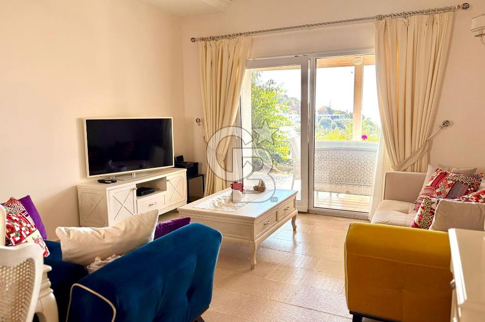 Gümüşlük'te Deniz Manzaralı ve Bakımlı Villa