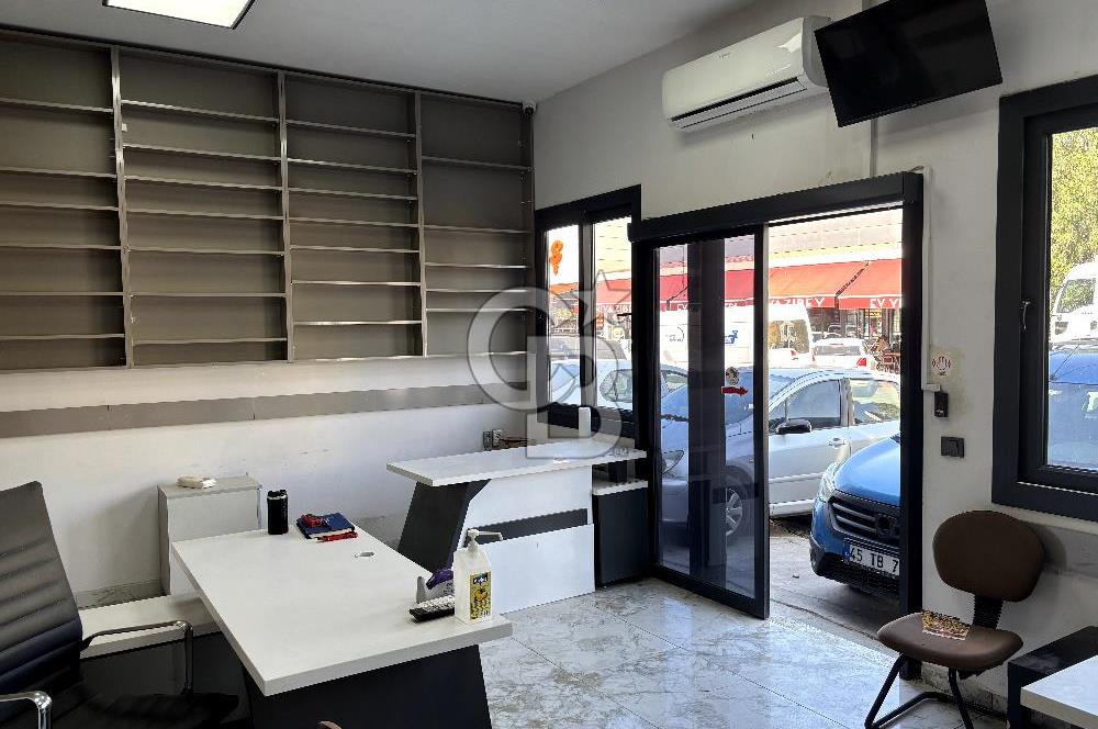 GIDA ÇARŞISININ ORTASINDA CADDEYE CEPHE DEVİREN KİRALIK DÜKKAN