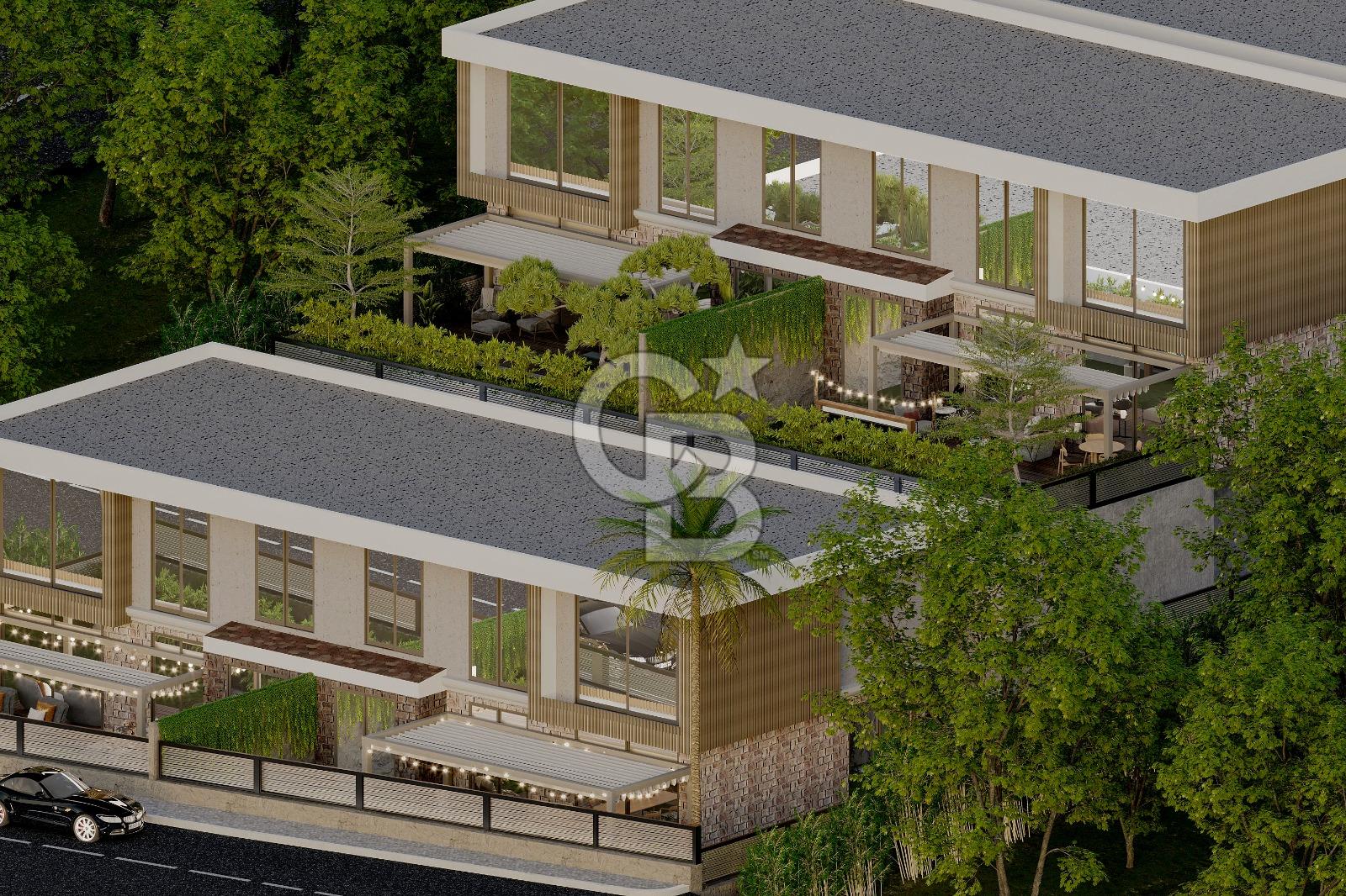GÜMÜŞTEPE DE PROJEDEN 4+1 VİLLA - PROJE 9