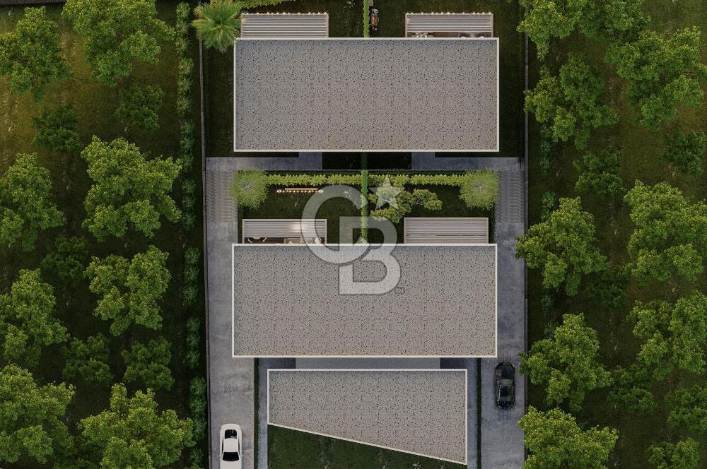 GÜMÜŞTEPE DE PROJEDEN 4+1 VİLLA - PROJE 9