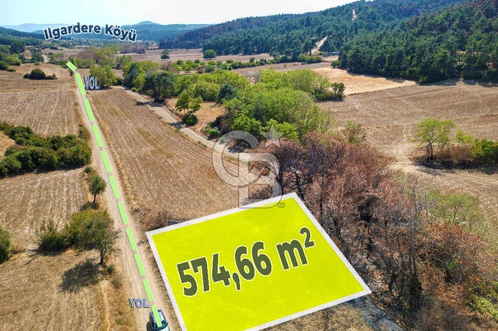 Gelibolu Ilgardere Köyünde 575 m² Müstakil Tapulu Tarla