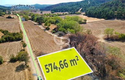 Gelibolu Ilgardere Köyünde 575 m² Müstakil Tapulu Tarla