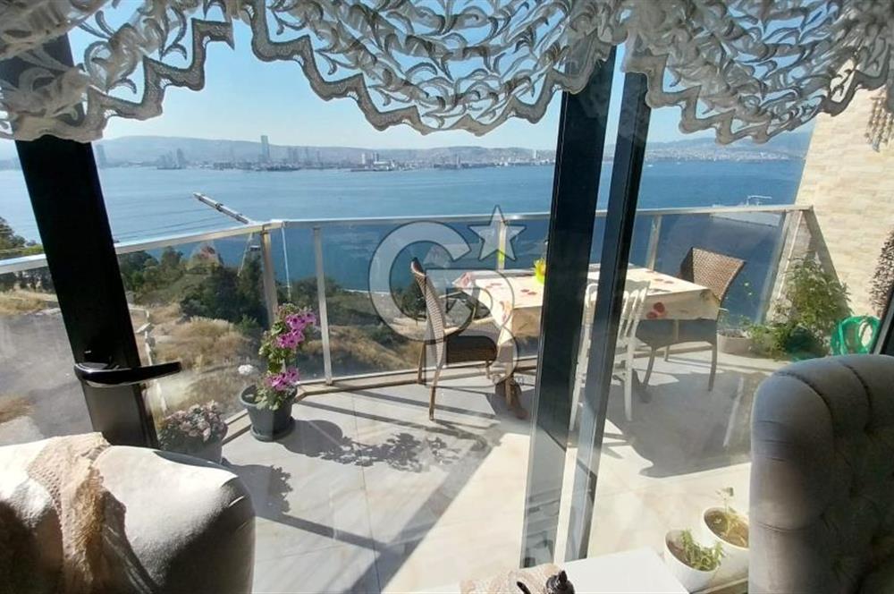 İZMİR'İN EN GÜZEL DENİZ MANZARASINDA YAŞAMAK İÇİN 3+1 DAİRE