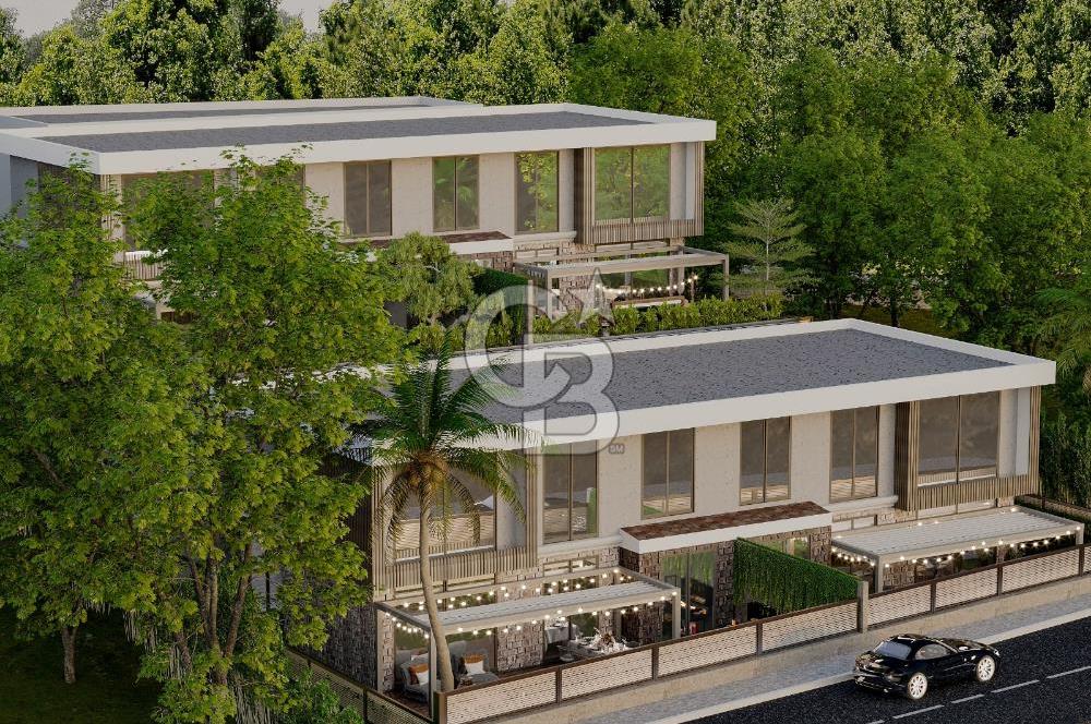 GÜMÜŞTEPE DE PROJEDEN 4+1 VİLLA - PROJE 9