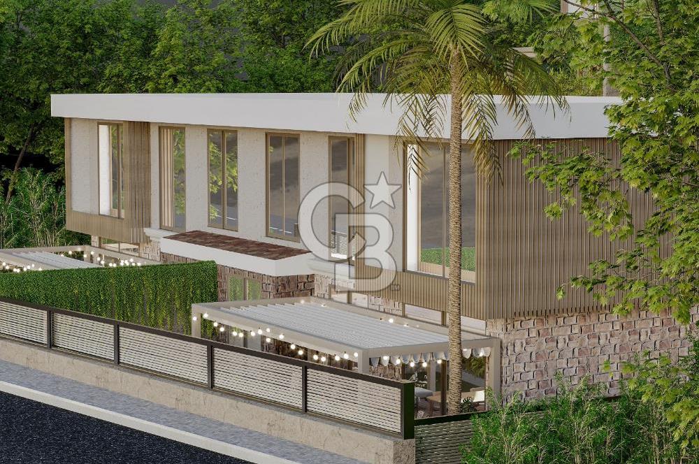 GÜMÜŞTEPE DE PROJEDEN 4+1 VİLLA - PROJE 9