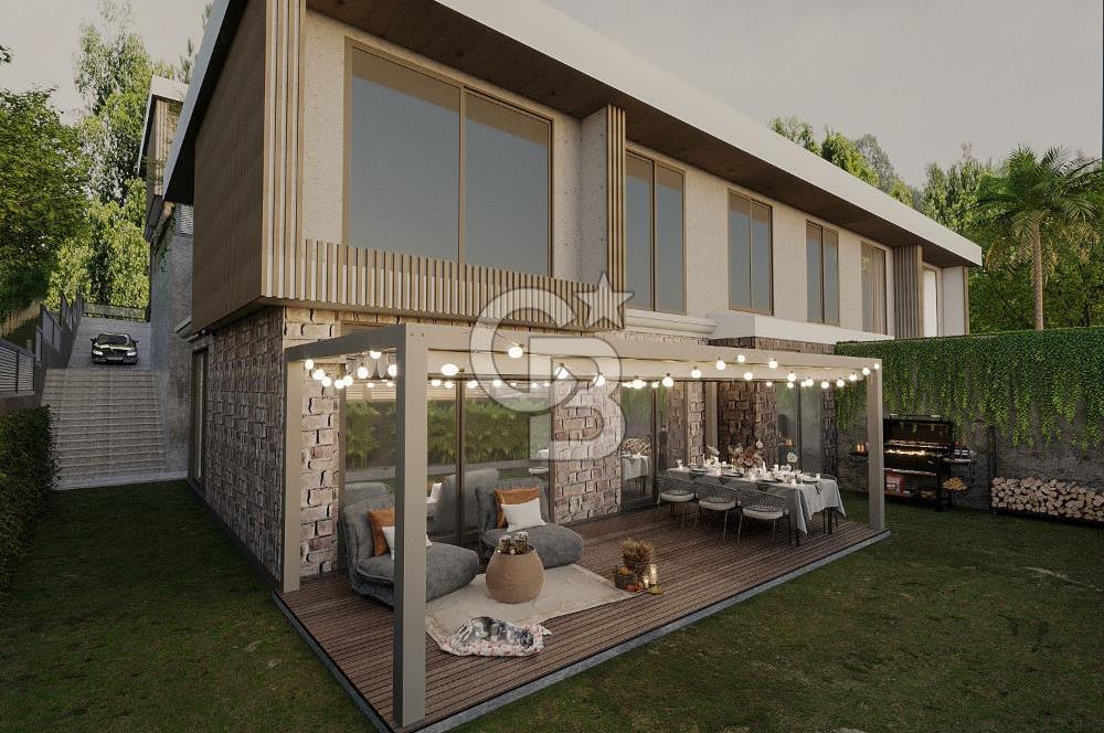 GÜMÜŞTEPE DE PROJEDEN 4+1 VİLLA - PROJE 9