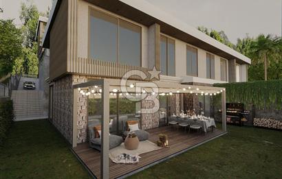 GÜMÜŞTEPE DE PROJEDEN 4+1 VİLLA - PROJE 9