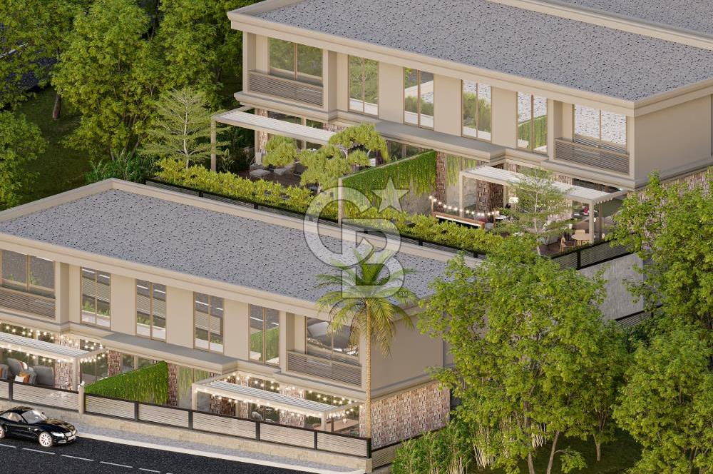 GÜMÜŞTEPE DE PROJEDEN 4+1 VİLLA - PROJE 9