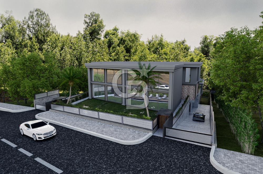 GÜMÜŞTEPE DE PROJEDEN 4+1 VİLLA - PROJE 9
