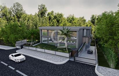 GÜMÜŞTEPE DE PROJEDEN 4+1 VİLLA - PROJE 9