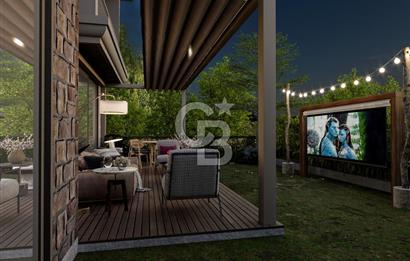 GÜMÜŞTEPE DE PROJEDEN 4+1 VİLLA - PROJE 9