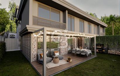 GÜMÜŞTEPE DE PROJEDEN 4+1 VİLLA - PROJE 9