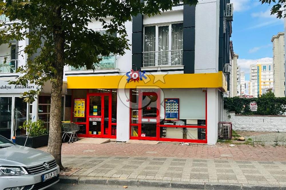 ÜMRANİYE ŞAHİN CD ÜZERİ 185 m2 + 50 m2 ÖN KULLANIMLI DÜKKAN