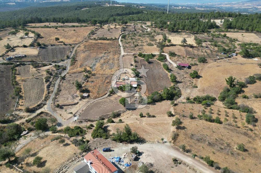 ÇANAKKALE MERKEZ DENİZGÖRÜNDÜ KÖYÜN DE SATILIK ARSA