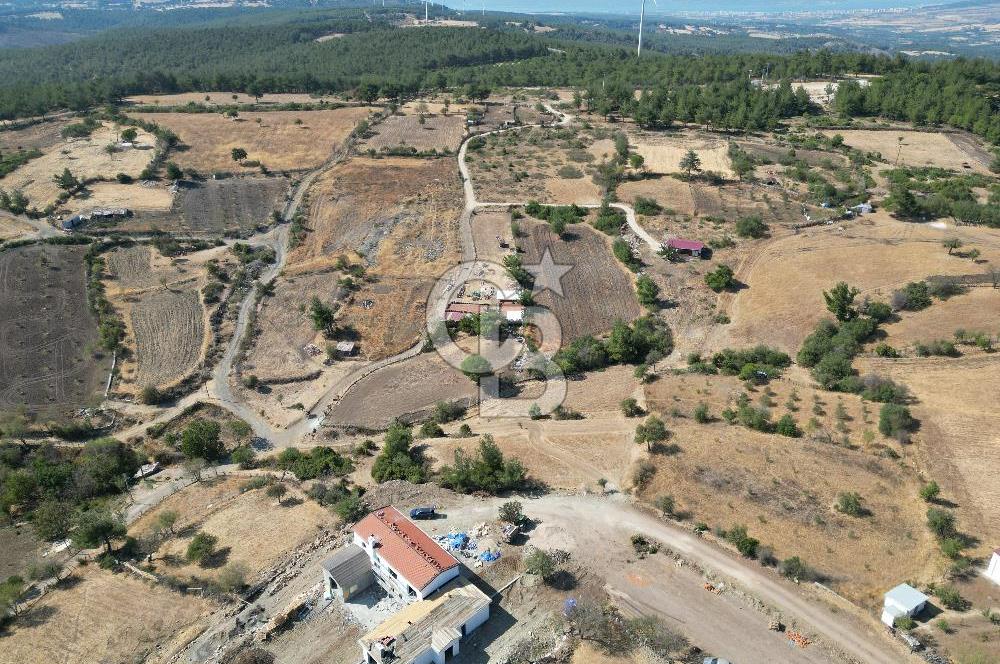 ÇANAKKALE MERKEZ DENİZGÖRÜNDÜ KÖYÜN DE SATILIK ARSA