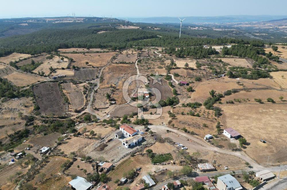 ÇANAKKALE MERKEZ DENİZGÖRÜNDÜ KÖYÜN DE SATILIK ARSA