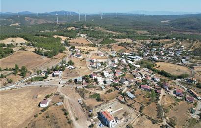 ÇANAKKALE MERKEZ DENİZGÖRÜNDÜ KÖYÜN DE SATILIK ARSA