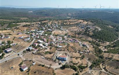 ÇANAKKALE MERKEZ DENİZGÖRÜNDÜ KÖYÜN DE SATILIK ARSA