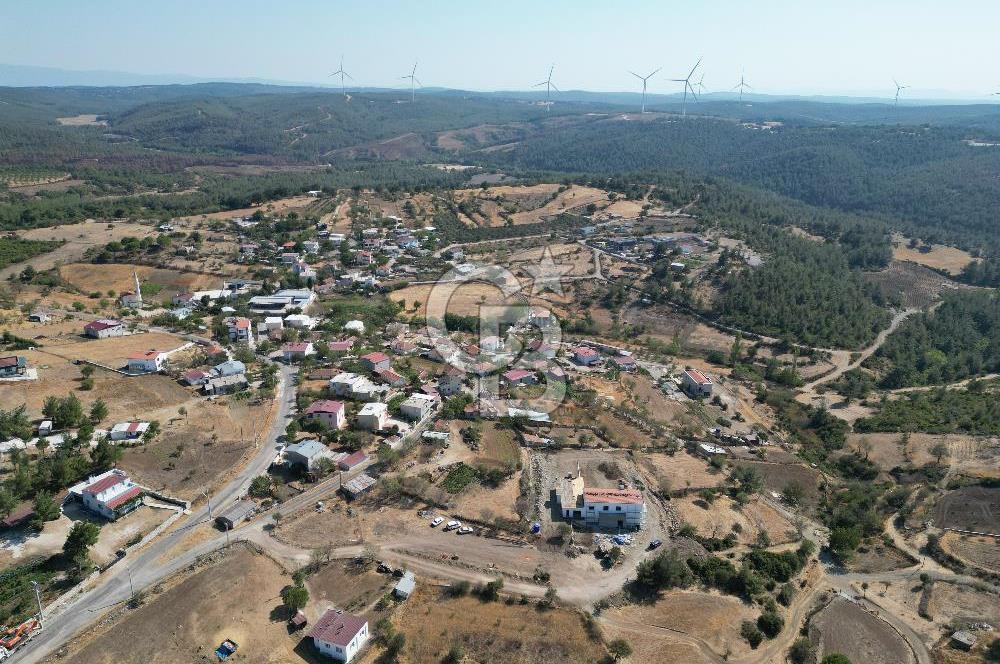 ÇANAKKALE MERKEZ DENİZGÖRÜNDÜ KÖYÜN DE SATILIK ARSA