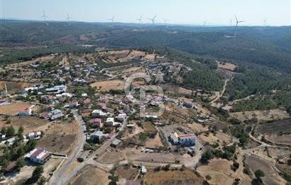 ÇANAKKALE MERKEZ DENİZGÖRÜNDÜ KÖYÜN DE SATILIK ARSA