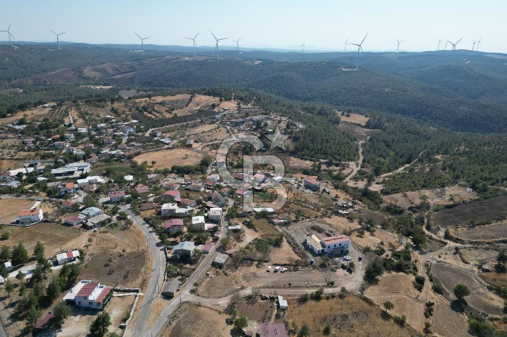 ÇANAKKALE MERKEZ DENİZGÖRÜNDÜ KÖYÜN DE SATILIK ARSA