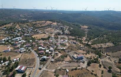 ÇANAKKALE MERKEZ DENİZGÖRÜNDÜ KÖYÜN DE SATILIK ARSA