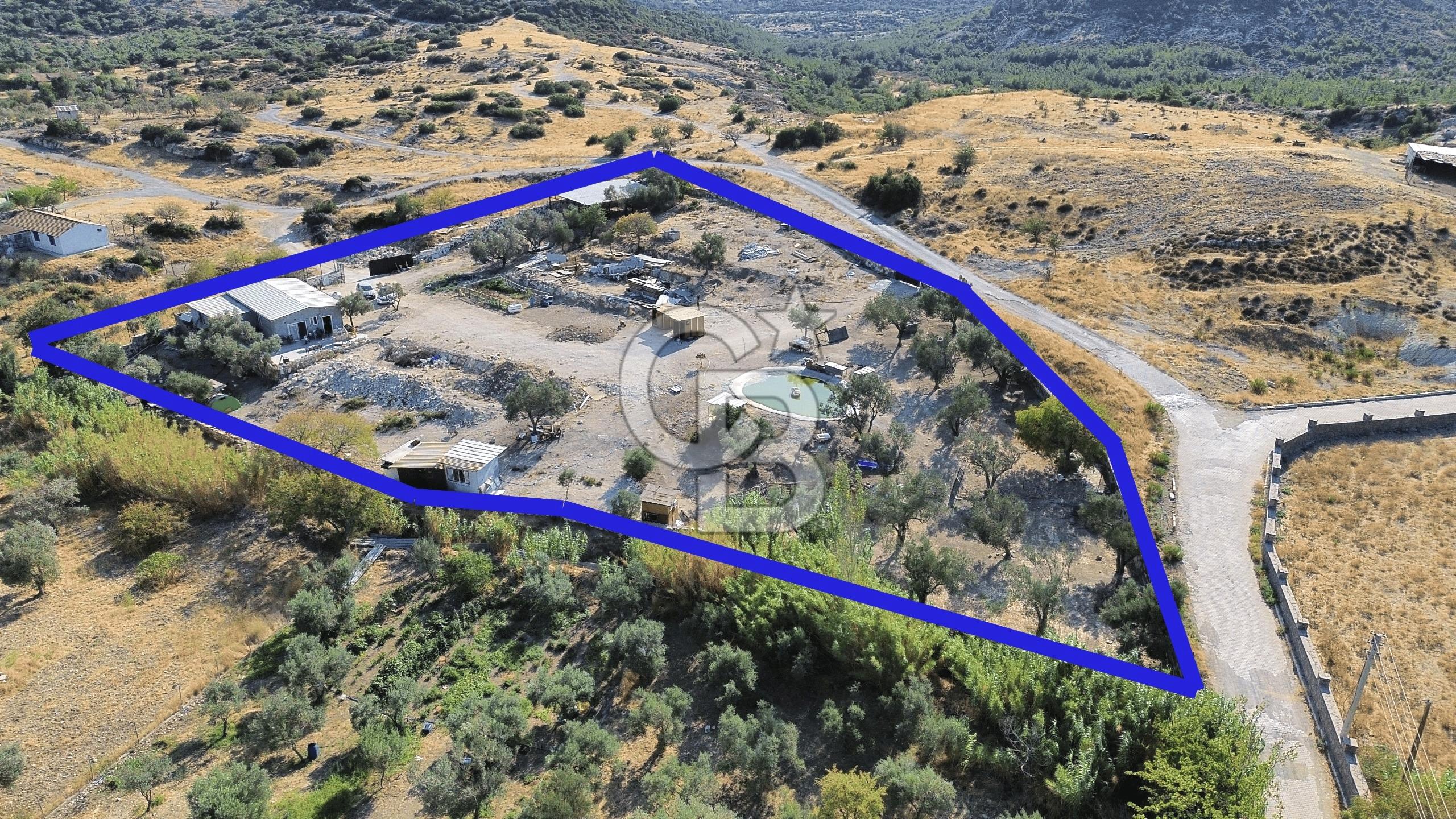 Foça Yeniköy'de Kiralık Ev ve Arazi