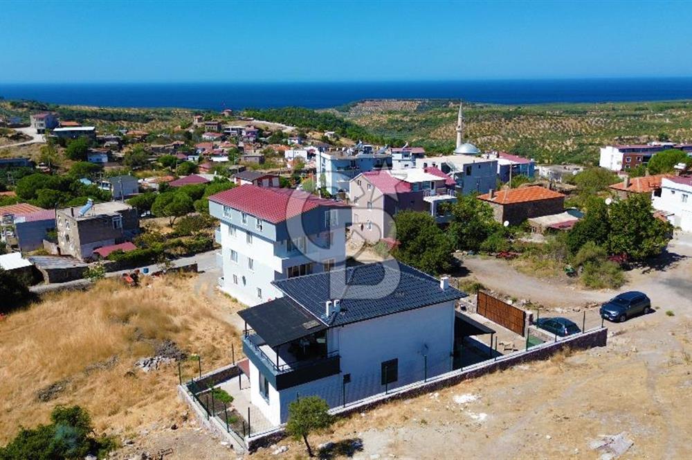 Çanakkale Gülpınar Satılık Deniz Manzaralı 3+1 Dubleks Villa!
